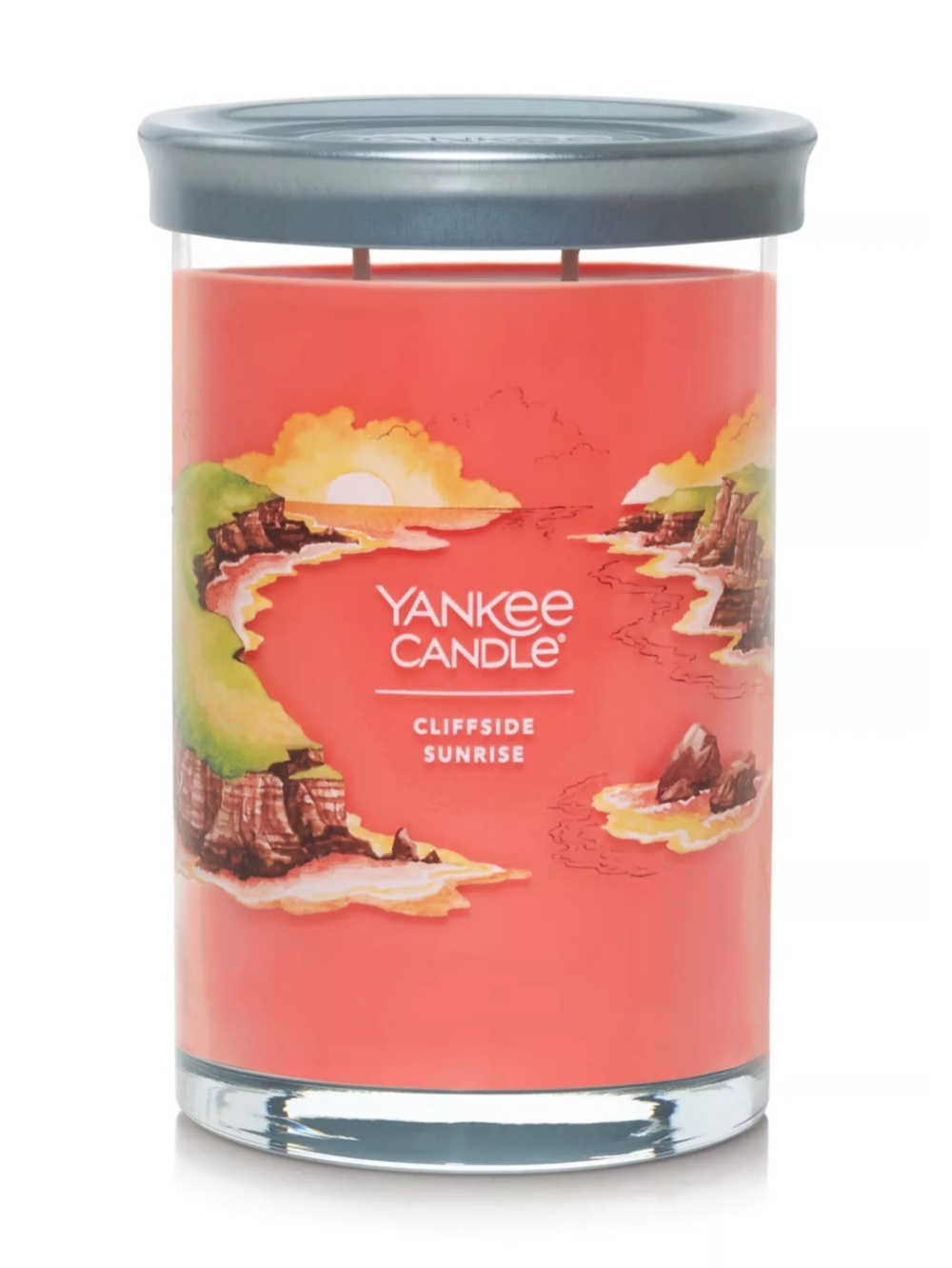 BRAND NEW yankee candle cliffside sunrise 20oz (80hr burn time)